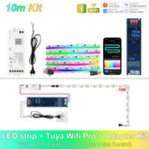 1-25M RGB Addressable LED Strip Full Dream Color COB LED Strip Light Pixel WS2811 LED Ribbon Lamp Tape Room Colorful LED Light