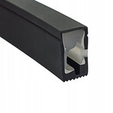 Silicone side tube B0612 BLACK for COB LED strips up to 8mm