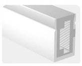 Silicone side tube B0612 for COB LED strips up to 8mm