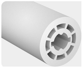 Silicone Round Tube D22 for COB LED strips up to 8mm