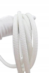 Round silicone tube D22 braided rope for LED COB strips up to 8mm