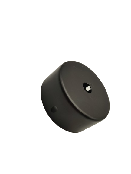 Czarna rozeta sufitowa do D25