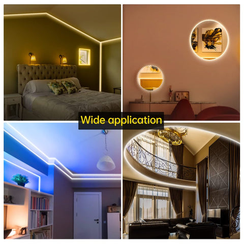 ALISTER 3.3FT Flexible Silver LED Aluminum Channel with Milky White LED Cover Lens U106 WW