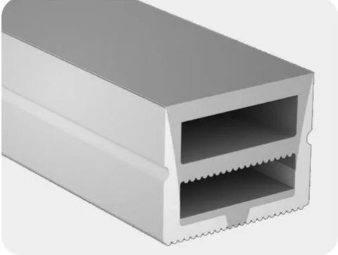 Tuba Silikonowa Płaska P1510 dla Taśm LED COB do 10mm