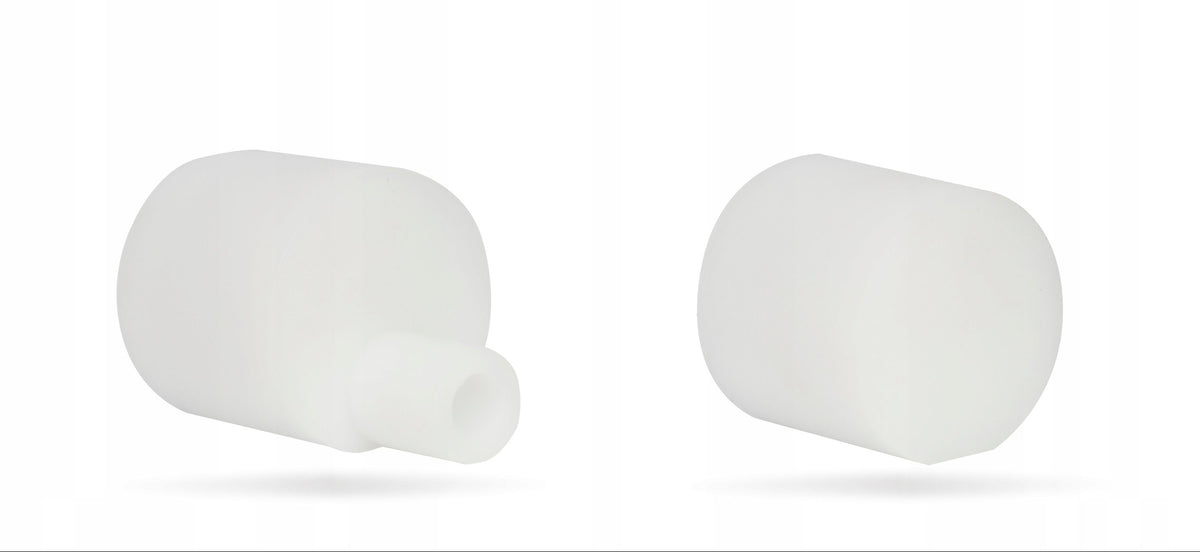 Silicone sealing caps for the D20 Round tube