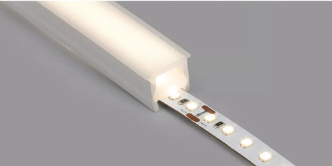 Tuba Silikonowa Frez F1616 dla Taśm LED COB do 10mm