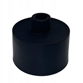 Tuba Silikonowa Okrągła D22 CZARNA dla Taśm LED COB do 8mm