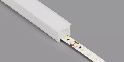 Tuba Silikonowa Frez F1212 dla Taśm LED COB do 8mm