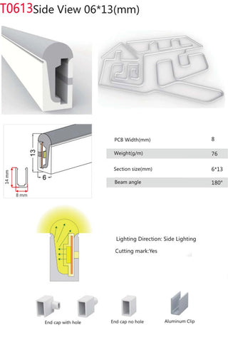 1-5M Led Neon Tube Light Flexible Sleeve Waterproof For Individually Addressable WS2811 WS2812B WS2813 WS2815 SK6812 RGB Strip
