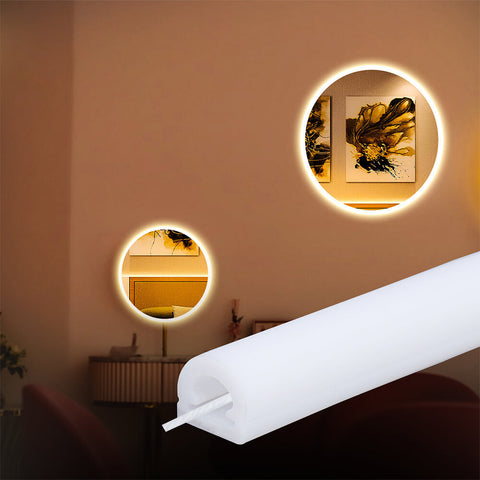 ALISTER 16.5Ft/5M Silicone LED Channel System Flexible Tube USC2