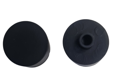 Silicone sealing caps for Tube D22 Black