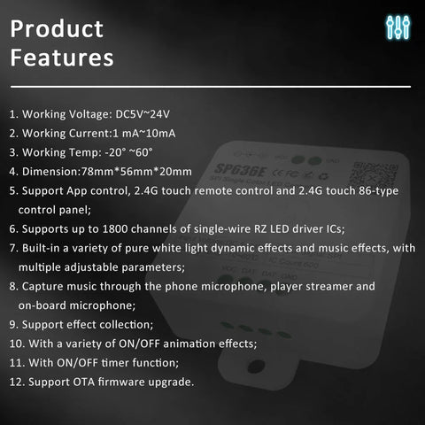 24V Horse Race Running LED Strip Lights COB Stripe 360LEDs/m Flexible Linear Lamp Bluetooth App BanlanX Control Warm Cool White