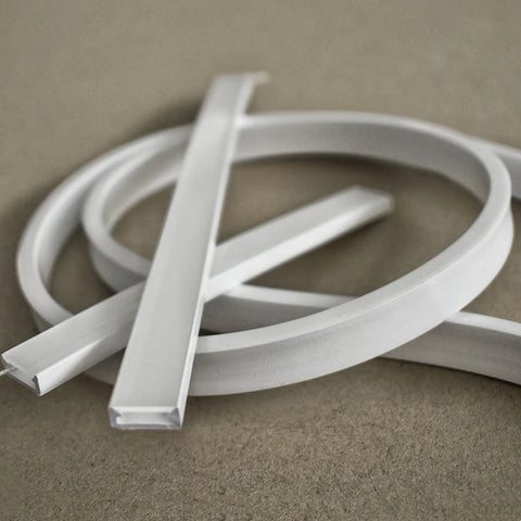 1m-20m Ultra-thin LED Neon Silicone Tube Flexible Rope Lamp T1105/1305/1505 Channel Diffuser For 5050 WS2812B Ribbon Strip Light