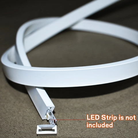 1m-20m Ultra-thin LED Neon Silicone Tube Flexible Rope Lamp T1105/1305/1505 Channel Diffuser For 5050 WS2812B Ribbon Strip Light