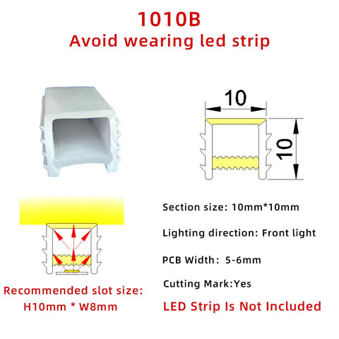1616B Silicone LED neon tube flexible profile LED light for various occasions bendable and cuttable easy to install
