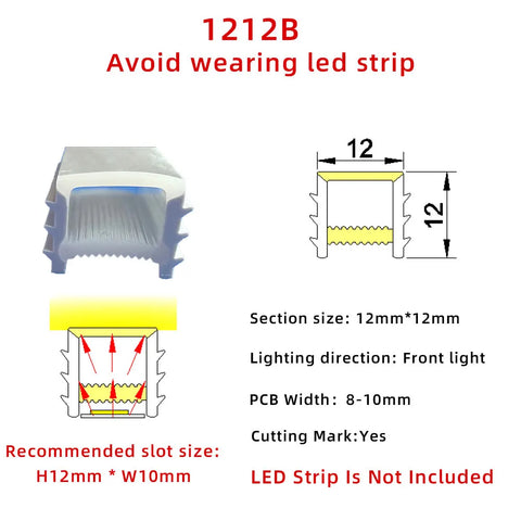 1616B Silicone LED neon tube flexible profile LED light for various occasions bendable and cuttable easy to install