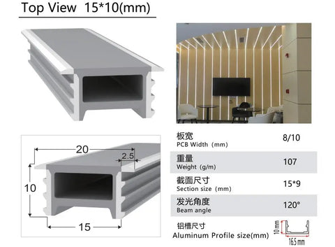 Neon Sign Silica Gel Covering Tube for WS2811 WS2812B SK6812 LED Light Strip Recessed Light Silicone Channel
