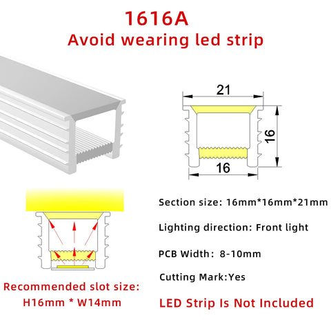 1616B Silicone LED neon tube flexible profile LED light for various occasions bendable and cuttable easy to install