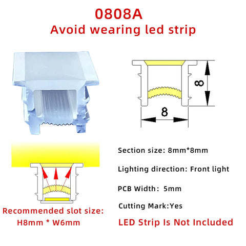 1616B Silicone LED neon tube flexible profile LED light for various occasions bendable and cuttable easy to install