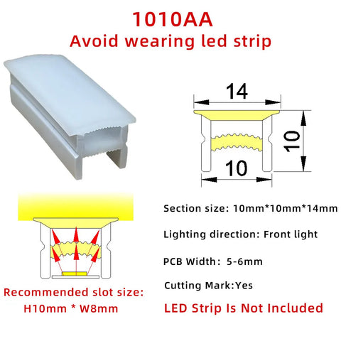 1616B Silicone LED neon tube flexible profile LED light for various occasions bendable and cuttable easy to install