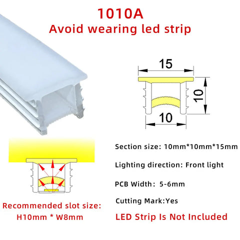 1616B Silicone LED neon tube flexible profile LED light for various occasions bendable and cuttable easy to install