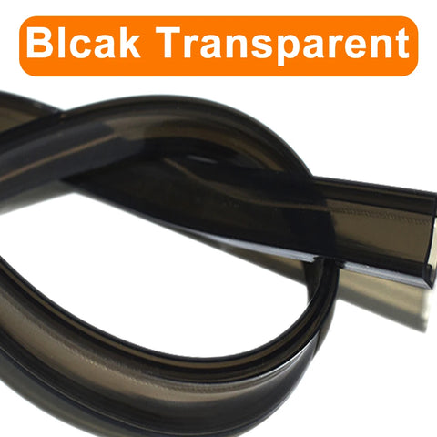 LED Silicone Tube Transparent/Milky White/Black Flexible Protection Cover Waterproof For 8/10/12mm WS2812B WS2811 5050 Led Strip