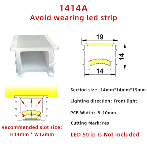 1616B Silicone LED neon tube flexible profile LED light for various occasions bendable and cuttable easy to install