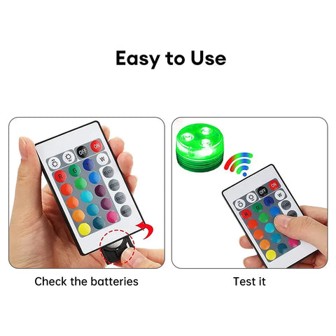 24 Keys Mini RGB IR Wireless Remote Controller ONLY For W28 Series Globe Bulbs RGB Light Lamp LED Strip Lights Without Battery