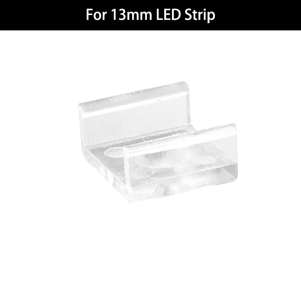 Fixing Clips Brackets For 12V 2835 5050 Cob Flexible Neon LED Strip WS2812B RGB LED Light Tape Fxing Holder Fixed Accessories