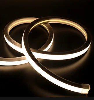 4x8mm Super Thin LED Neon Strip Light DC12V Flexible Waterproof Silicone Tube Diffuser Recessed Cabinet Bedroom Tape Neon Lights