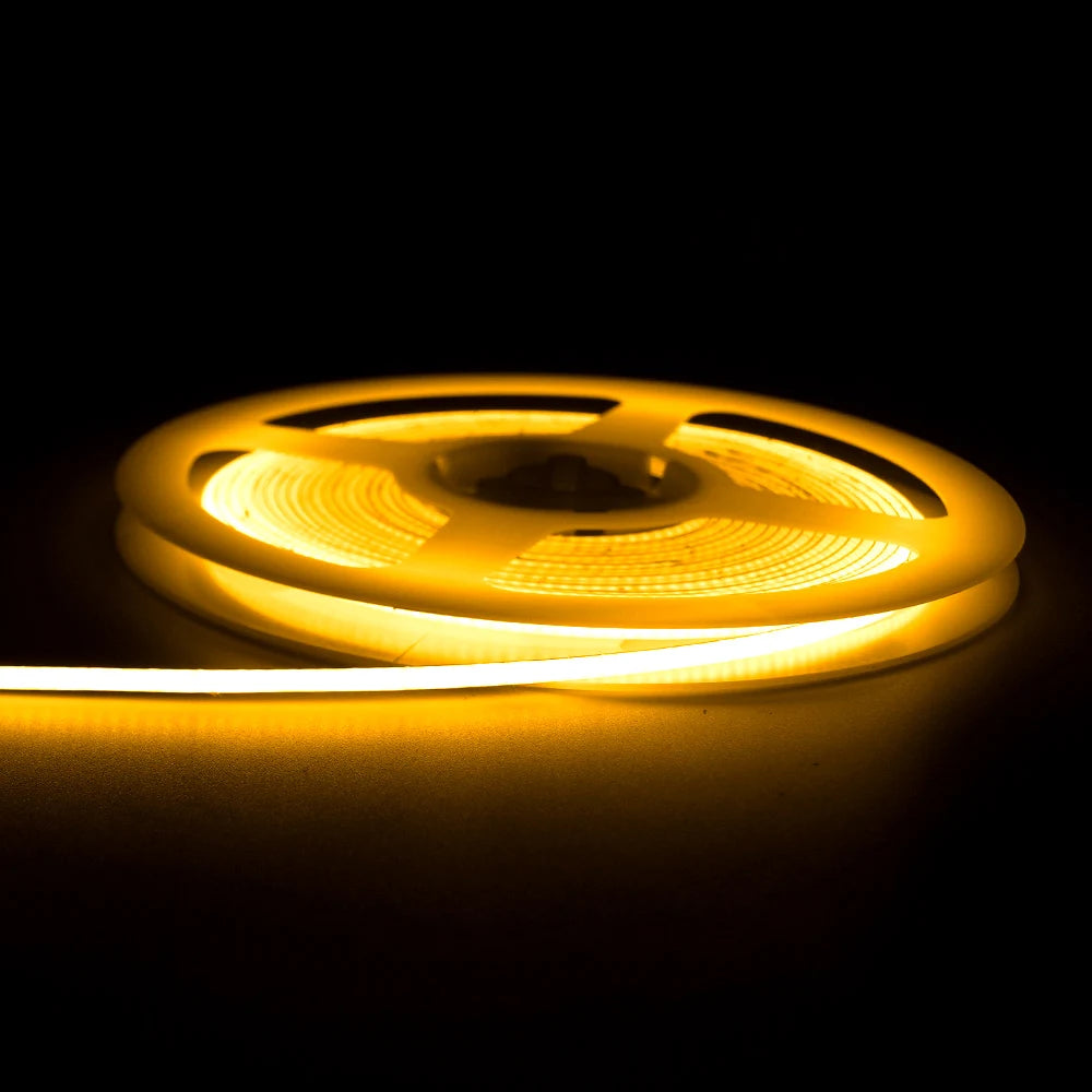 2.7mm Super Slim COB LED Strip Light 480LEDs/m Flexible Linear Light for Room Decoration Computer Car 12V Adhesive Ribbon Diode