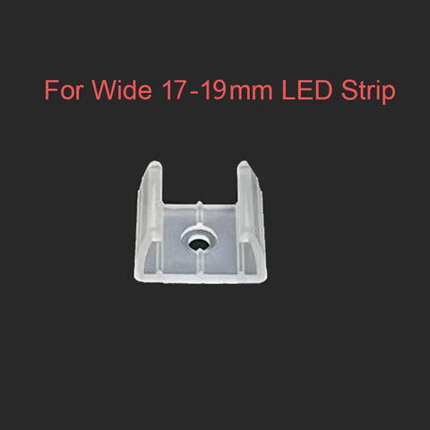 Neon LED Strip Light Fastener Clips COB LED Connector 5050 2835 Flexible Mounting Fixer for Fixing RGB LED Tape Clips