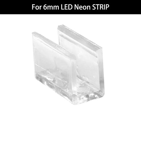 Fixing Clips Brackets For 12V 2835 5050 Cob Flexible Neon LED Strip WS2812B RGB LED Light Tape Fxing Holder Fixed Accessories