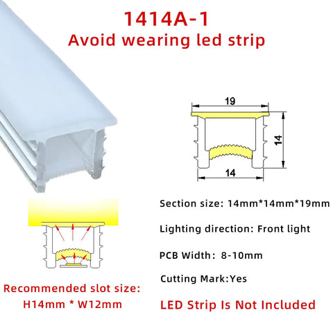 1616B Silicone LED neon tube flexible profile LED light for various occasions bendable and cuttable easy to install