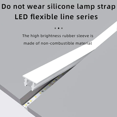 1616B Silicone LED neon tube flexible profile LED light for various occasions bendable and cuttable easy to install