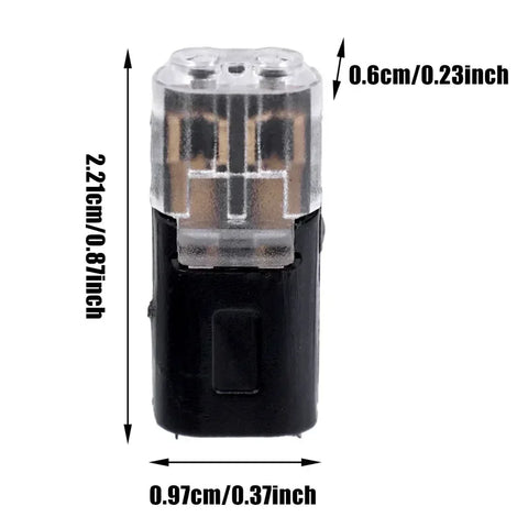 Waterproof 2 Pin Way Plug Electrical Connector Car Wire Cable Automotive Electrical Connector Strip Terminal Connection Tools