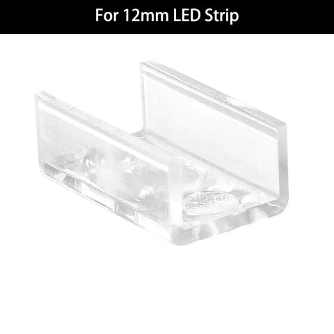 Fixing Clips Brackets For 12V 2835 5050 Cob Flexible Neon LED Strip WS2812B RGB LED Light Tape Fxing Holder Fixed Accessories