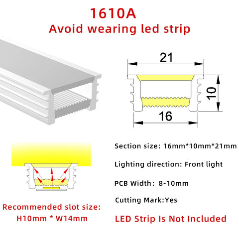1616B Silicone LED neon tube flexible profile LED light for various occasions bendable and cuttable easy to install