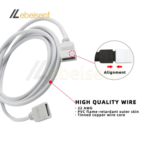 4P 5P 6P RGB RGBW RGBCCT LED Strip Controller Sync Expansion Splitter Cable 4Pin 5Pin 2.54mm 6Pin 2.0mm 1 to 2 3 4 5 Black/White