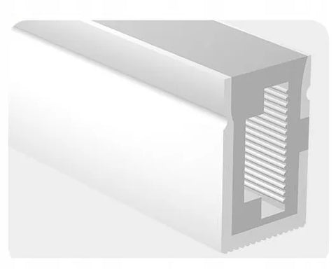 Tuba Silikonowa Boczna B0612 dla Taśm LED COB do 8mm