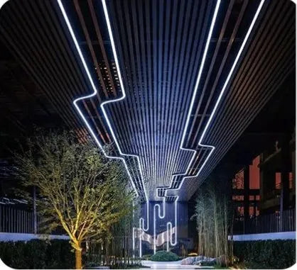 Tuba Silikonowa Płaska P1510 CZARNA dla Taśm LED COB do 10mm