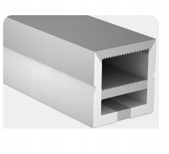 Tuba Silikonowa Płaska P1616 dla Taśm LED COB do 10mm