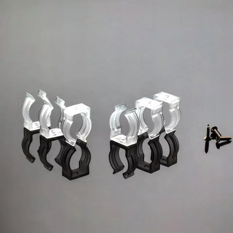 PVC holder fi22 for Round tube D22