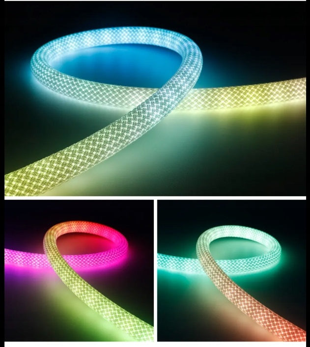 Tuba LINA w oplocie D16 IP65 5V DIGITAL RGB 6W/m  2,5m