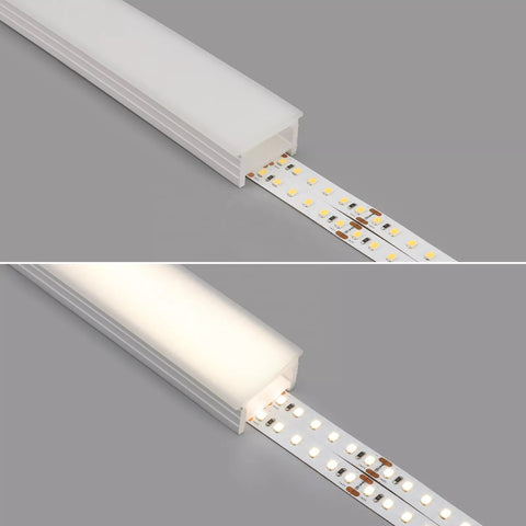 Tuba Silikonowa Frez F1010 dla Taśm LED COB do 5mm