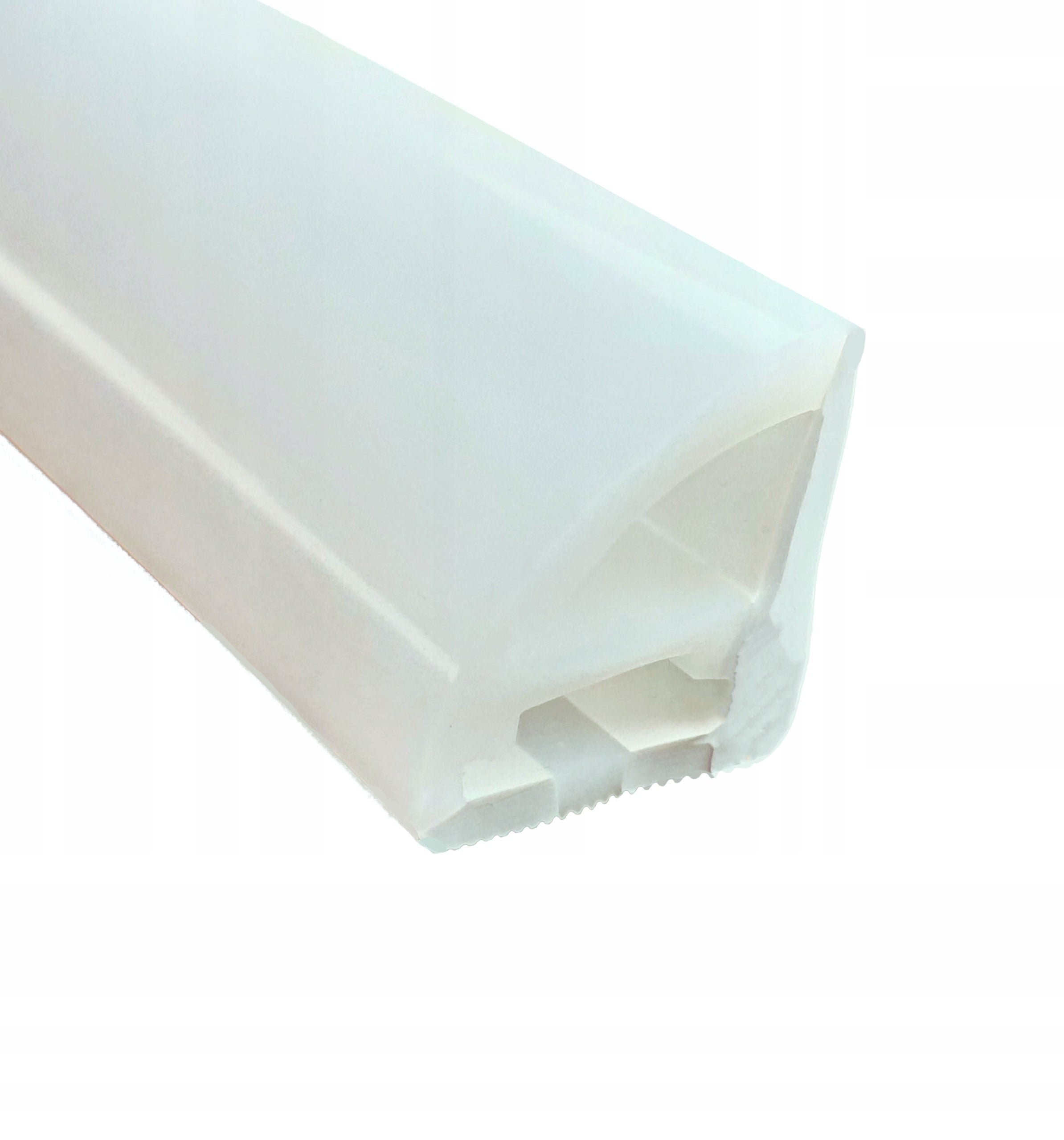 Tuba Silikonowa Kątowa V16 dla Taśm LED COB o szerokości PCB do 10mm