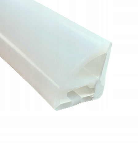 Tuba Silikonowa Kątowa V16 dla Taśm LED COB o szerokości PCB do 10mm