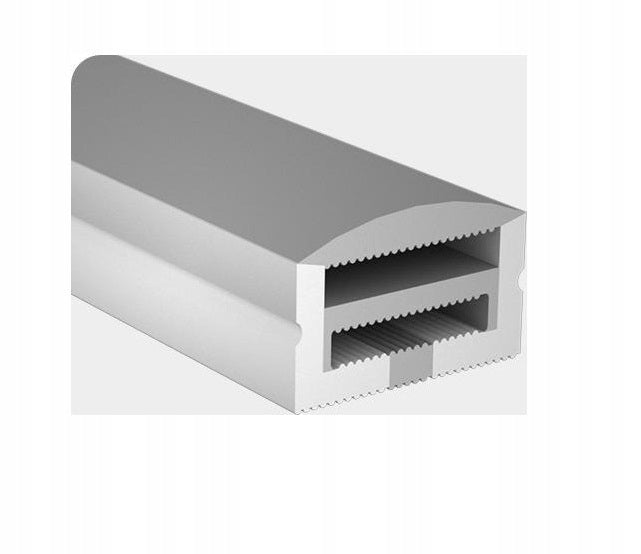 Tuba Silikonowa Płaska P2010 dla Taśm LED COB do 15mm