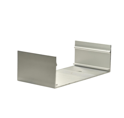 Aluminium bracket 75×20 for flat tube P7520