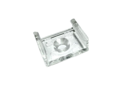 PVC holder 11×5 for flat tube P1105